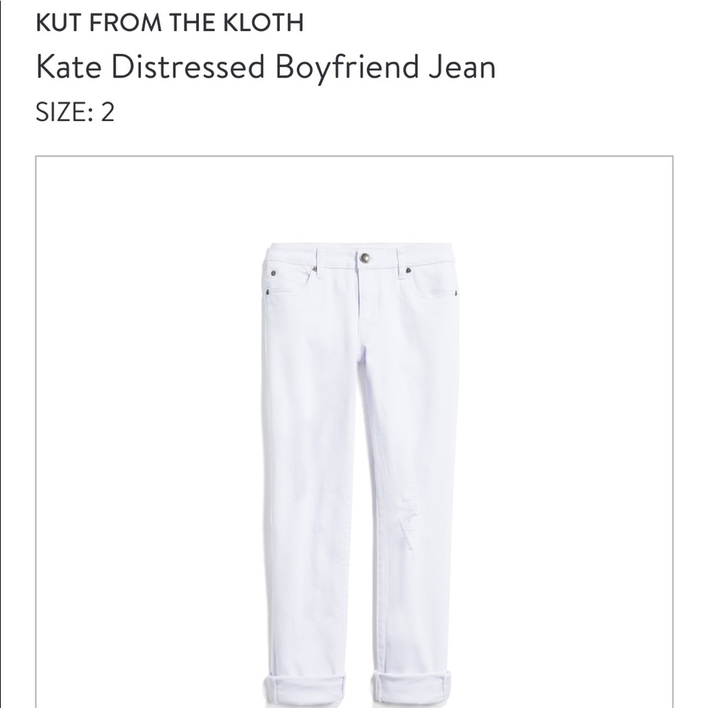 Kut from the kloth boyfriend jeans